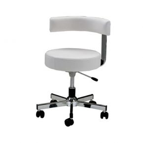 Height-adjustable stool Podo Pro by Nilo with gas pump Cod. N8073