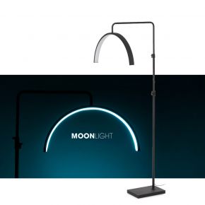 MoonLight lampada da terra professionale indicata per i servizi di make-up, hair stylist e fotografia