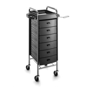 Professional cart with six shelves