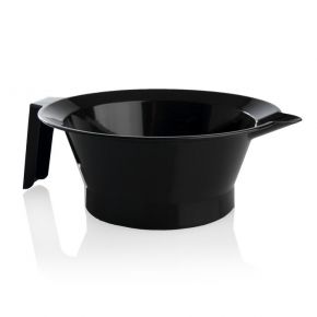 Black cup with handle