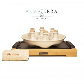 Kit massaggio AkwaTerra© per massaggi corpo ayurvedici olistici a caldo o a freddo