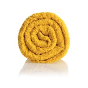 Asciugamano 50x90cm *candeggiabile* in spugna 100% Cotone - Confezione 12 asciugamani gialli