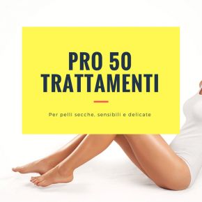 Kit epilazione PRO 50 trattamenti per pelli secche, sensibili e delicate