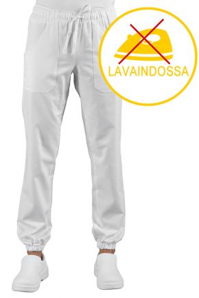 Pantalone UNISEX con elastico grigio misto