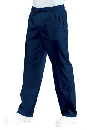 Pantalone UNISEX con elastico blu 100% cotone